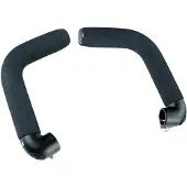 Ergotec Touring Bar Ends Argenté
