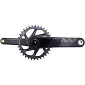 Sram Xx1 Eagle Dub Direct Mount Crankset Noir 175 mm / 34t