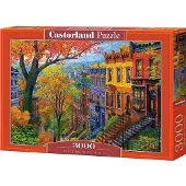 Castorland Puzzle Autumn City Hill - 3000 Teile Puzzlespaß