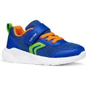 Geox Sprintye Boy : Chaussures de sport pour garçons, chaussures de ville, chaussures d'escalade, couleur bleue, pour un usage quotidien