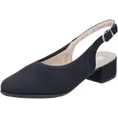 Rieker Damen Slingback Pumps Schwarz