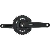 Shimano Altus Mt210 Boost Crankset Noir 170 mm / 36/22t