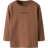Name it T-Shirt 'NMMDENIUS' marron / noisette / gris