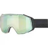 Uvex Gravity FM, masque de ski, vert clair/gris foncé