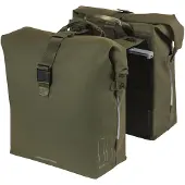Basil Sacoche vélo double SoHo Nordlicht MIK 41 litres 15 x 31 x 38 cm - Vert mousse