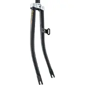 Kein Hersteller Fourche avant fixe 28 pouces vélo de ville 1 pouce noir