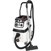 Dedra Aspirateur de chantier avec nettoyage automatique du filtre, filtre de classe M, DED6609 (Aspirateur eau et poussière)