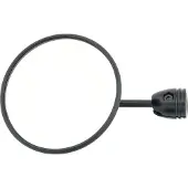 Busch&Muller Cycle Star Round Short Universal Fixation 80 Mm Rearview Mirror Noir