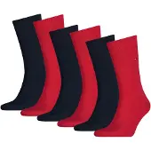 Tommy Hilfiger Chaussettes rouge / noir
