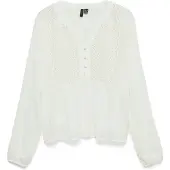 Vero Moda Chemisier 'VMMenny' blanc