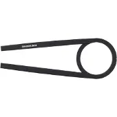 Hebie Chainglider 48t Chain Guard Argenté
