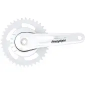 Stronglight Twin 1s Crankset Argenté 170 mm / 38t
