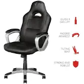 Trust Chaise Gaming Ryon Noire