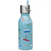 Qwetch Bouteille isotherme inox enfant Honolulu