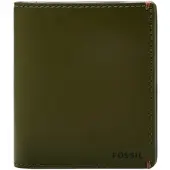 Fossil porte-monnaie Joshua Vegan Cactus Bifold Green Moss vert
