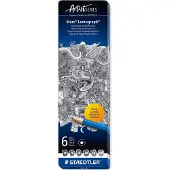 Staedtler Mars Lumograph 100 lot de 6