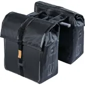 Basil Sacoche double "Urban Dry MIK 2.0" V matt black
