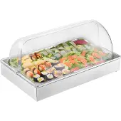 Vevor Saladette Réfrigérée à Poser avec 1 Plateau de Service en Acier Inoxydable