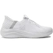 SKECHERS Baskets basses 'Ultra Flex 3.0' gris / blanc