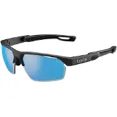Bolle - Lunettes de soleil polarisées - Victus Pro Black Matte - Sky Blue Polarized en Nylon - Taille M - Noir