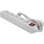Perel Bloc Multiprises 5 Prises Avec Interrupteur