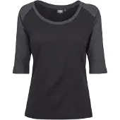 Urban Classics T-shirt gris chiné / noir
