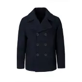 Brandit Pea Coat Bleu 2XL Homme