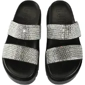 Buffalo Mule 'Raya' noir / argent