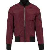 Urban Classics Veste mi-saison bleu marine / bordeaux