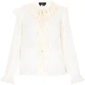 Faina Chemisier blanc cassé