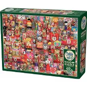 Cobble Hill Puzzle Chariots - Random Cut - 1000 pièces