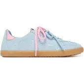 Tamaris Dames Faible Sneaker Low Top 1-23609-46 bleu