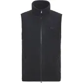 Jack Wolfskin Lite Curl Vest Noir XL Homme