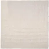 vidaXL Tapis carrés SIROLO Beige 120 x 120 cm