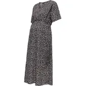 ONLY Maternity Robe 'OLMMelias' poudre / noir / blanc