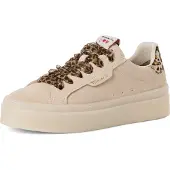 Tamaris Baskets basses crème / marron / noir