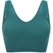 Schiesser Soutien-gorge ' Invisible Soft Lace ' vert