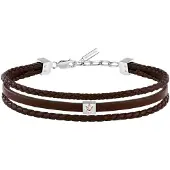 Maserati Jm525ave33 Bracelet Marron Homme