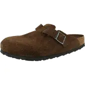 Birkenstock Boston Bs Suede Leather Clogs Marron EU 39