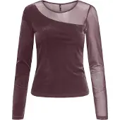 ONLY T-shirt Smooth Mix Top Longsleeve Femmes