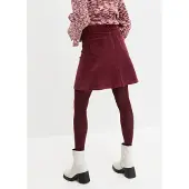 Bonprix Jupe boutonnée en velours côtelé extensible