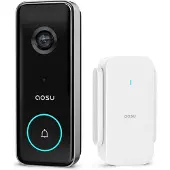 Aosu Portier vidéo V8S WLAN Kit complet 1 pièce Noir (WiFi)