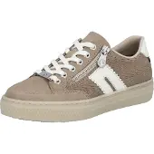 Rieker Baskets basses beige foncé / blanc