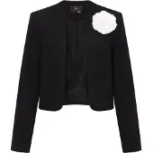 Faina Blazer 'Festive' noir / blanc