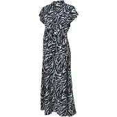 Vero moda Maternity Robe-chemise 'VMMJosie' bleu marine / blanc
