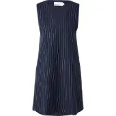 Armedangels Robe 'PINAAFO' bleu marine / blanc