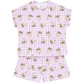 Chicco Pyjama beige / rose / blanc