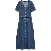 Vero Moda Robe 'VMJanina' bleu denim