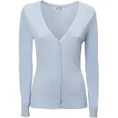 Influencer Cardigan bleu pastel