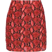 Faina Jupe 'Festive' rouge / rouge clair / noir